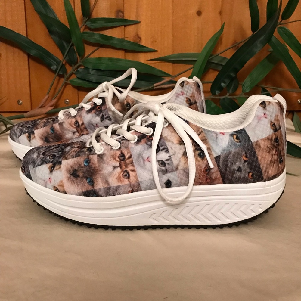 For U Design Rocker Walking Sneakers Cats - Picture 4 of 5